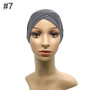 Modal Muslim Headscarf Women Criss Cross Tube Hat Underscarf Islamic Inner Cap Lady Hat Muslim Hijab