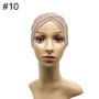 Modal Muslim Headscarf Women Criss Cross Tube Hat Underscarf Islamic Inner Cap Lady Hat Muslim Hijab