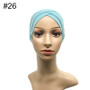 Modal Muslim Headscarf Women Criss Cross Tube Hat Underscarf Islamic Inner Cap Lady Hat Muslim Hijab