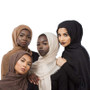 Women Muslim Crinkle Hijab Scarf Soft Cotton Headscarf Islamic Hijab Shawls And Wraps