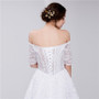 Lace Simple Wedding Dresses Off The Shoulder