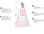 Beautiful White Pink Flower Girls Dresses for Weddings