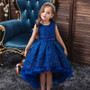 Kids Elegant Wedding Flower Girl Dress Princess Party