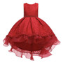 Kids Elegant Wedding Flower Girl Dress Princess Party