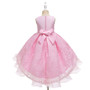 Kids Elegant Wedding Flower Girl Dress Princess Party