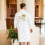 Cozy Terry His and Hers Personalized Bathrobes Set