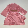 Sample Sale - Satin Rose Gold Robes "Bridesmaid" in Gold glitter, Size: S