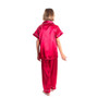 Kids Satin Pajamas set Short Sleeves + Long Pants