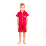 Kids Satin Pajamas set Shorts+Short sleeves Top