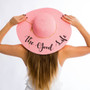 Bridesmaid Custom Floppy Sun Hat