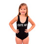 CUTE AF Custom Kids One Piece Swimsuit