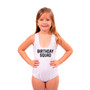 BIRTHDAY SQUAD Custom Kids One Piece Swimsuit
