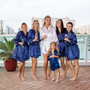 SET OF 12 ROBES BRIDESMAID SATIN ROBES