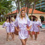 SET OF 11 ROBES BRIDESMAID SATIN ROBES