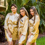 SET OF 11 ROBES BRIDESMAID SATIN ROBES