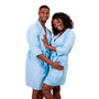 Cotton Waffle-Knit Customized King and Queen Matching Robes for Couples Set