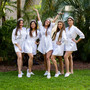 Satin Plus size White bridesmaid robes