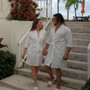 Cotton Waffle-Knit His and Hers Robes Set for Couples