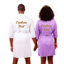 Cotton Waffle-Knit His and Hers Robes Set for Couples
