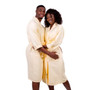 Cotton Waffle Long Customized Matching Bathrobes Set