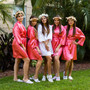 Satin Customized Bridesmaid Robes 13 colors