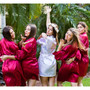 Satin Customized Bridesmaid Robes 13 colors