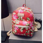 Exquisite Floral Print Backpack