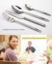 Luxury Stainless Steel Cutlery Set (24 Pcs/Set)