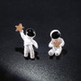 Reach For the Stars with these Astronaut and Star Stud earrings!