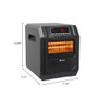 Infrared Heater | ZOKOP Portable Space Heater - Black/1500W