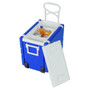 Cooler With Wheels | Camping Cooler - Blue