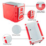 Cooler With Wheels | Camping Cooler - Red