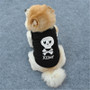 Small Dog Cat T-shirt Soft Puppy Dogs Clothes Cute Pet Dog Clothes Cartoon Pet Clothing