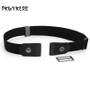 Buckle-Free Belt For Jean Pants Dresses No Buckle Stretch Elastic Waist Belt