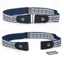 Trending Belt Print Buckle-Free Elastic Belt Buckle Free No Buckle Stretch Belt