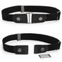 Trending Belt Print Buckle-Free Elastic Belt Buckle Free No Buckle Stretch Belt