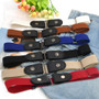 Trending Belt Print Buckle-Free Elastic Belt Buckle Free No Buckle Stretch Belt