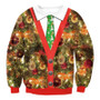 MERRY CHRISTMAS Patterned Ugly Christmas Sweaters