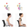 Adjustable Posture Corrector Back Support Shoulder Lumbar Brace Humpback Belt Orthotics Men Women