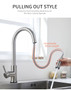 Touch Kitchen Faucets with Pull Down Sprayer