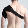 Breathable Adjustable Shoulder Pad Brace Protector Tear Injury Joint Dislocated Recovery Pad (Pressurized Style Medium)