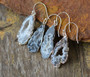 Natural Druzy Earring