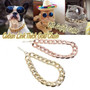 Thick Gold Chain Pets Safety Collar