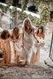 Gorgeous Sweetheart Low Back Lace Wedding Dresses Long Bridal Dress W654