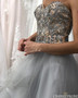 Sweetheart Ruffle Beading Appliques A Line Prom Dresses Ball Gowns D04