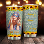 Personalized Customized Soul Of Gypsy Hippie Girl Tumbler