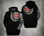 Firefighter Tattoo 3D Hoodie For Men And Women