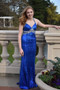 Sparkly Royal Blue Long Prom Dresses For Teens Pretty Party Gowns M1090