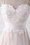 Girly Spaghetti Straps Long A-line Floor Length Wedding Dresses W0049