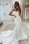 New Arrival Off The Shoulder Mermaid Elegant Long Wedding Dresses W0045